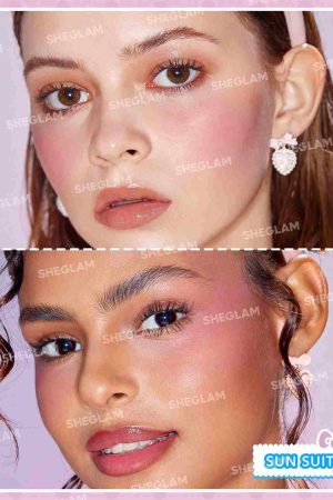 رژگونه کاسه ای هلو کیتی شیگلم رنگ Sun Suit