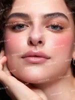 رژگونه کاسه ای دو رنگ شیگلم مدل Cheek 2 Cheek رنگ CherrySorbet