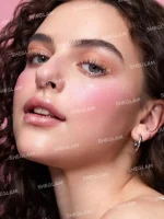 رژگونه کاسه ای دو رنگ شیگلم مدل Cheek 2 Cheek رنگ Pink Springels