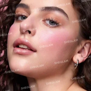 رژگونه کاسه ای دو رنگ شیگلم مدل Cheek 2 Cheek رنگ Pink Springels