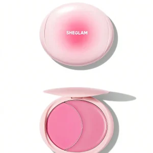 رژگونه کاسه ای دو رنگ شیگلم مدل Cheek 2 Cheek رنگ Pink Springels