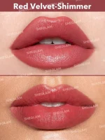 رژِلب شیگلم مدل just kissed رنگ Red velvet