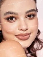 خط لب و رژلب 2 در 1 مدل Glam 101 رنگ Soft Chai