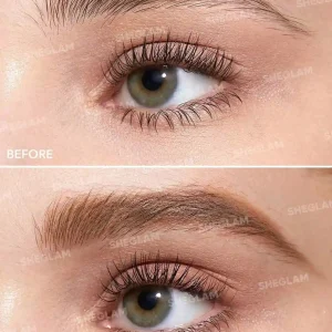 پالت ابرو شیگلم مدل Full-Filled رنگ Dark Brown