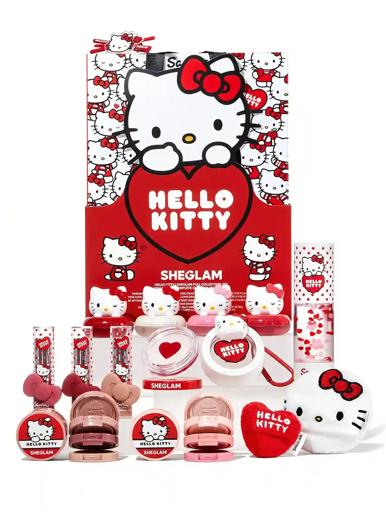 sheglam hello kitty 2 کالکشن هلو کیتی شیگلم (2.0) Hello Kitty (2.0) Full Collection