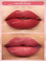 رژِلب مات شیگلم رنگ Retro rose 201