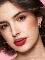 رژِلب مات شیگلم رنگ Retro rose 201