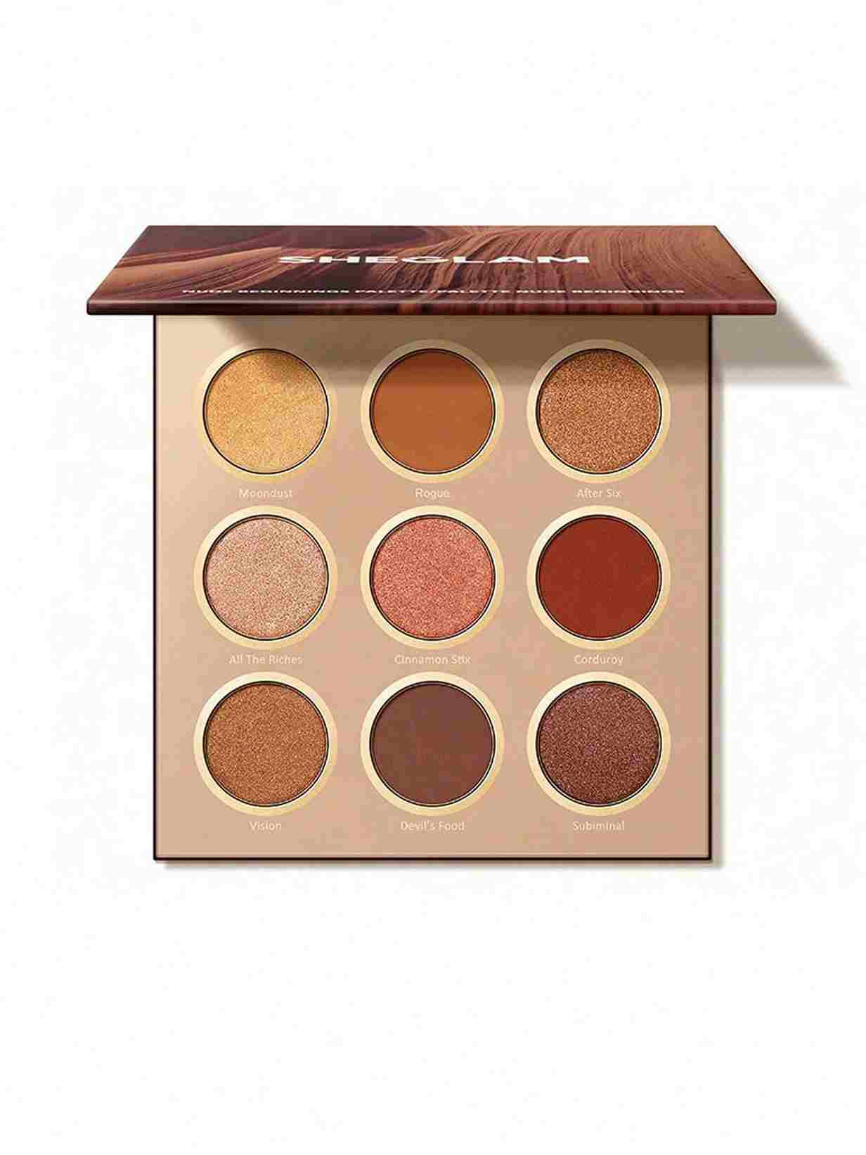 sheglam nude beginnings پالت سایه رنگ nude beginnings