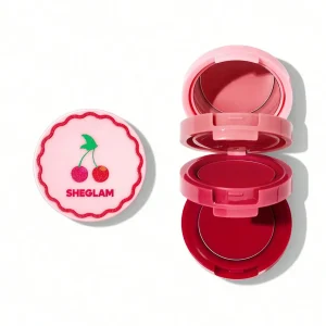 رژگونه و رژلب 3 تایی very cherry شیگلم رنگ Pink