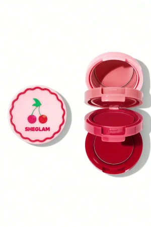 رژگونه و رژلب 3 تایی very cherry شیگلم رنگ Pink
