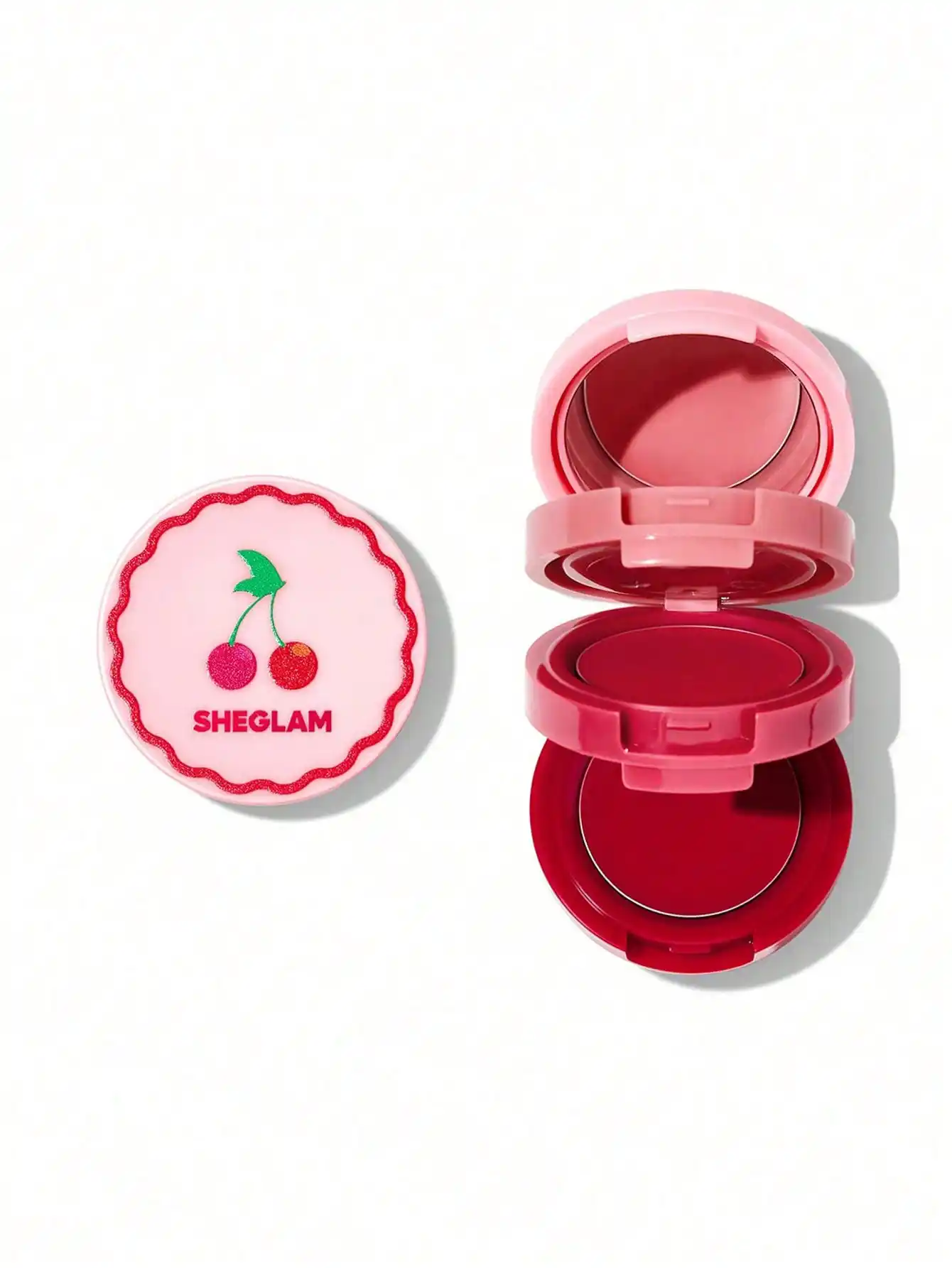 sheglam very cherry cream stack رژگونه و رژلب 3 تایی very cherry شیگلم رنگ Pink