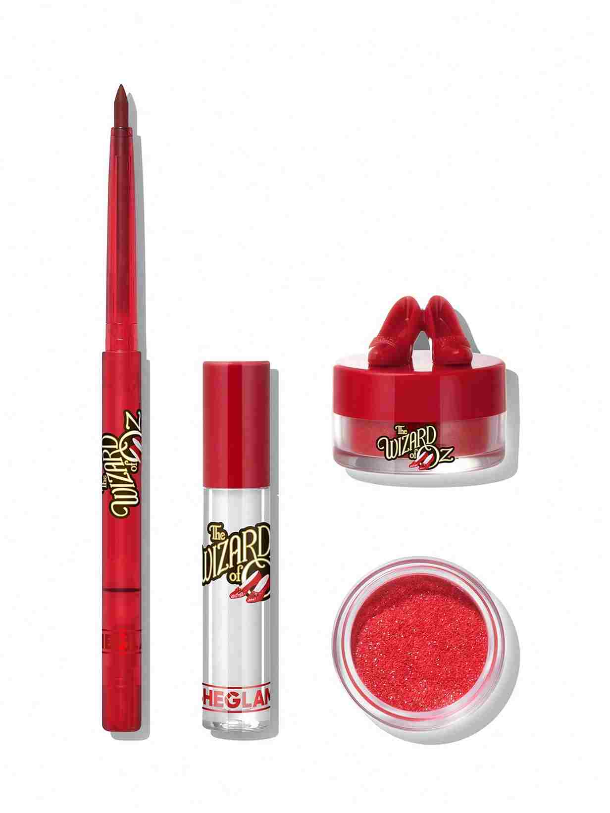 sheeds woz glitter lip set collection ست گلیتر لب کالکشن حادوگر شهر از شیگلم