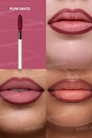 خط لب پیل آف (Peel Off) شیگلم رنگ PLUM SAUCE